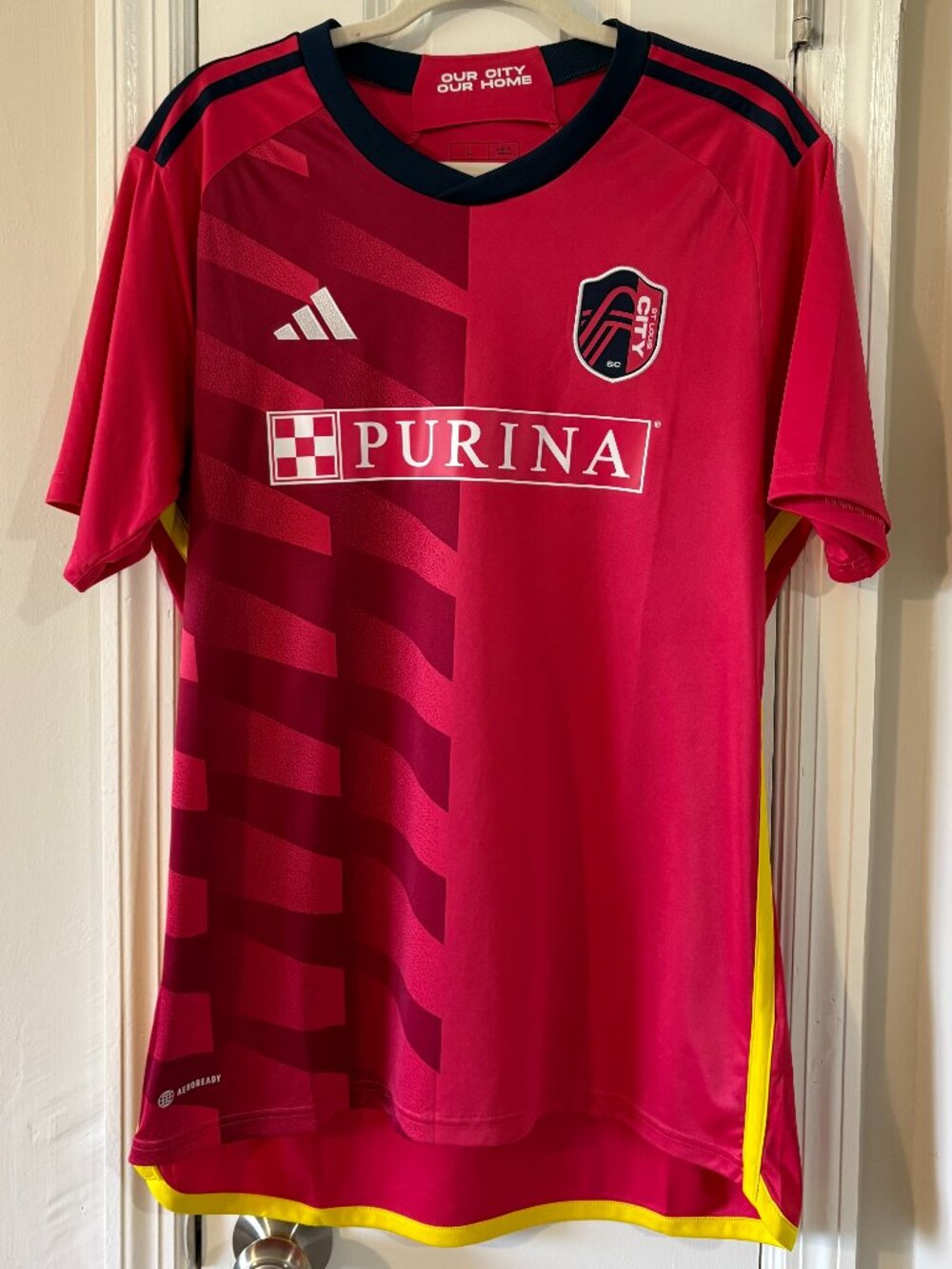 Adidas St. Louis CITY SC 23/24 Home Jersey – Men’s Large